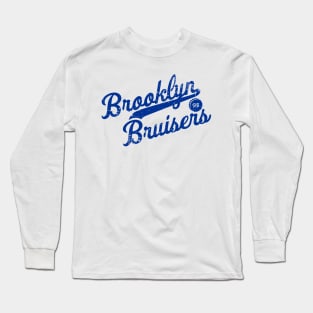 Brooklyn Bruisers - Blue Long Sleeve T-Shirt
